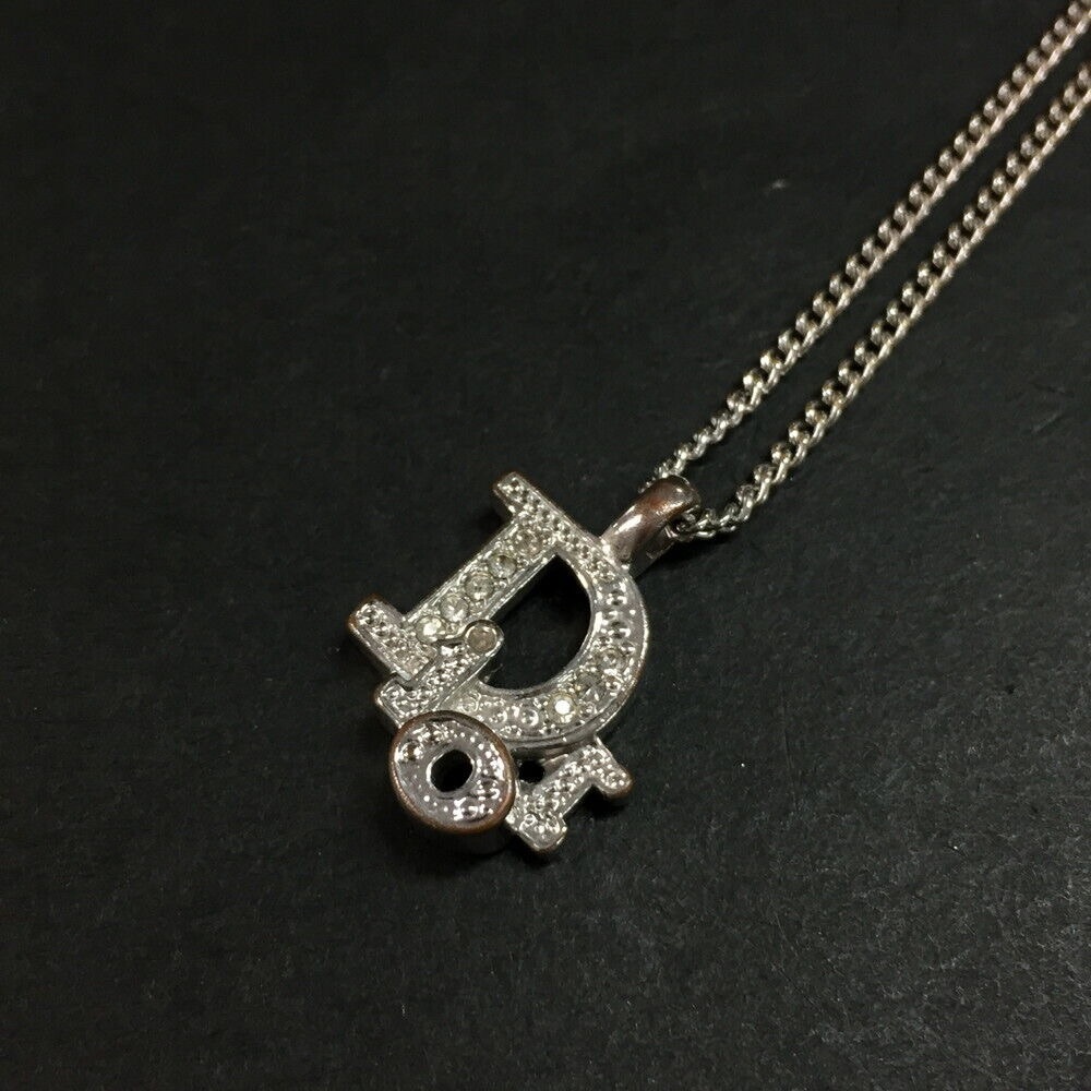 Dior rhinestone necklace